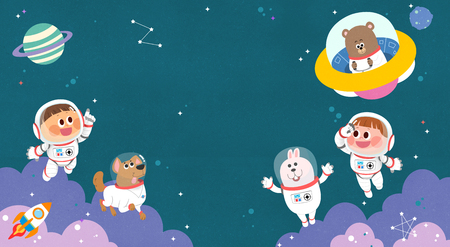 Vector - Children's dreams of a fairytale land, they living in a fairy story illustration 007の写真素材