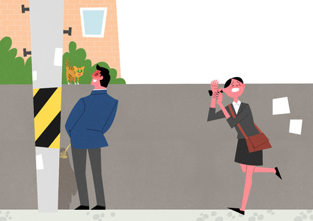 bad feeling or pain things a part of the modern society detailed setの写真素材