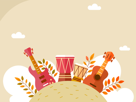 Korean ornament for blank template. banner, greeting card design vector illustrationのイラスト素材