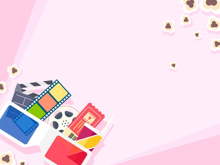 Korean ornament for blank template. banner, greeting card design vector illustration 039のイラスト素材