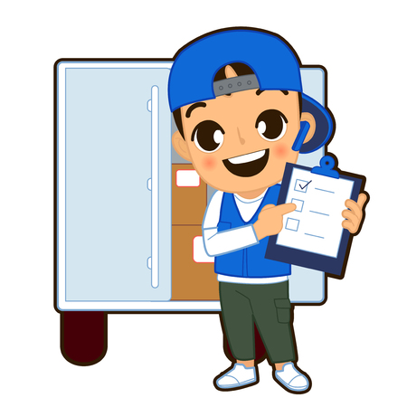 Set of professions cartoon characters detailed isolated on white background vector illustration 017のイラスト素材