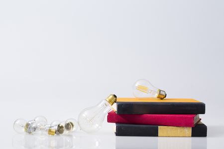 Light bulb glowing as Business idea concept with concept creative thinking and innovative solutions. 158の写真素材