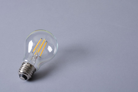 Light bulb glowing as Business idea concept with concept creative thinking and innovative solutions....