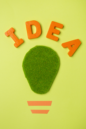 Light bulb glowing as Business idea concept with concept creative thinking and innovative solutions. 129の写真素材