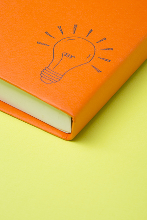 Light bulb glowing as Business idea concept with concept creative thinking and innovative solutions. 172の写真素材