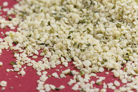 Healthy ingredients concept, lots of grains close-up isolated photoの写真素材