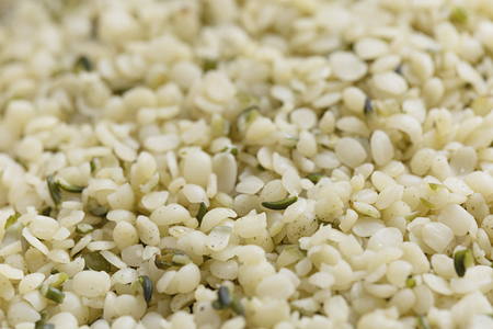 Healthy ingredients concept, lots of grains close-up isolated photoの写真素材