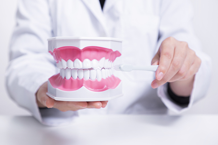 Hand motion of medical staff with medical instruments photo.の写真素材