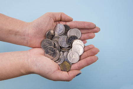 Household budget concept, home budget planning expenses and target money saving props photo 145