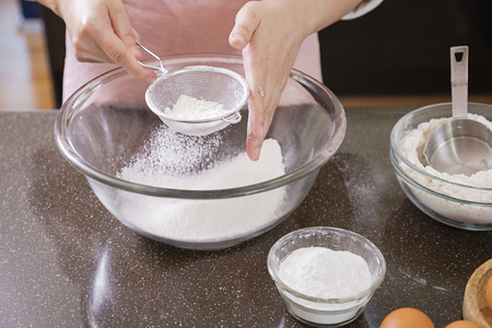Homemade pastry for Bakery concept, baking in the kitchen and ingredients for baking