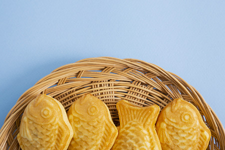 Korean people enjoy to eat various snack in winter time. Popular winter snack foods is hoppang, fish cake and so on.の写真素材