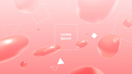 Abstract colorful blurred vector backgrounds vector illustrationのイラスト素材