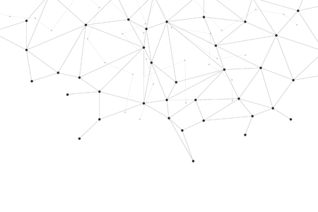 Abstract polygonal background design for business and technology.のイラスト素材