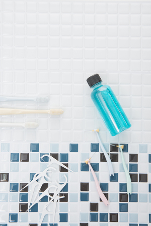 Medicine, health care both mentally and physically as medical conceptの写真素材