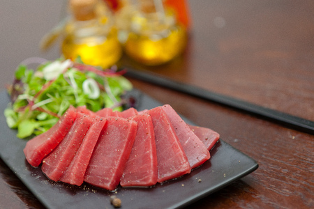 fresh and delicious tunaの写真素材