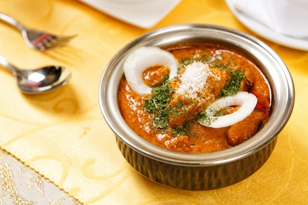 curry with onionsの写真素材