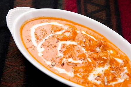 curry with nutsの写真素材