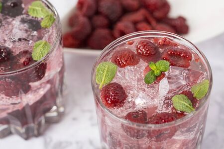 Assorted fresh berries, healthy lifestyle