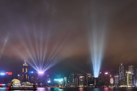 Hong Kong, Night, City, Landscapeのeditorial素材