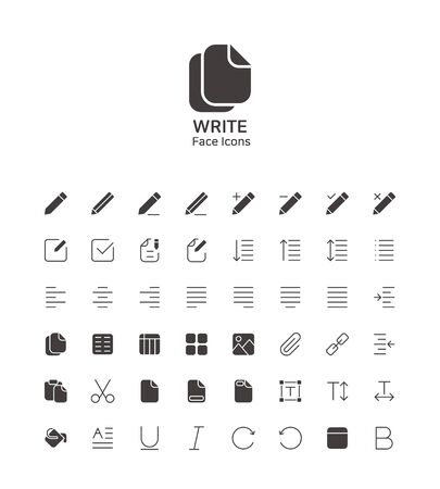 Modern thin line flat design icons set for website and app design 091のイラスト素材