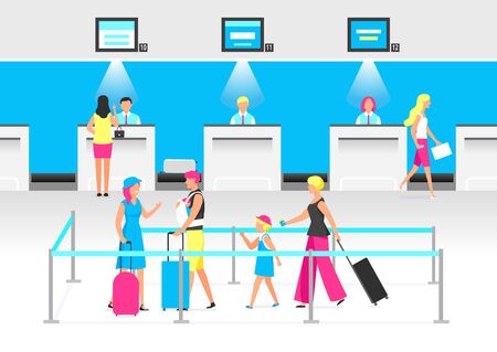 Transportation and travel concept illustration 009のイラスト素材
