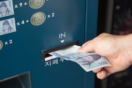 Street scenery of Seoul, South Korea 119の写真素材