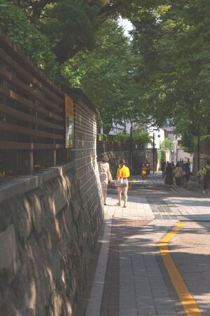 Street scenery of Seoul, South Korea 031