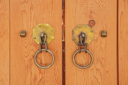 Traditional Korean style architecture, Hanok Village landscapeの写真素材