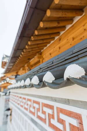 Traditional Korean style architecture, Hanok Village landscape