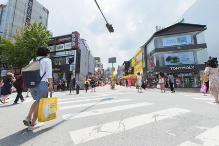 Street scenery of Seoul, South Korea 176
