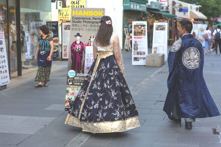Street scenery of Seoul, South Korea 056のeditorial素材