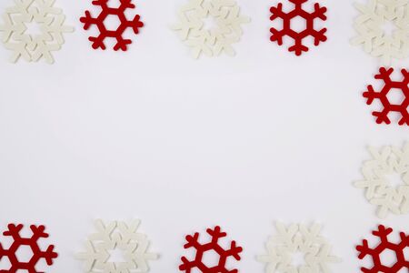 Merry Christmas seasonal concept, Christmas various decorations and gift box elements 043の写真素材