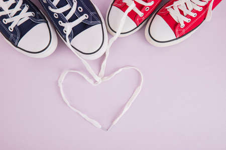 Lovers' Day concept, romantic couple event objects 136の写真素材