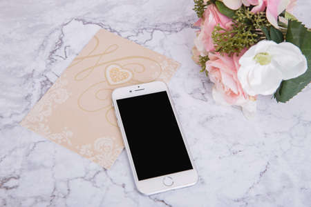 Lovers' Day concept, romantic couple event objects 109の写真素材