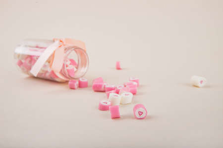Lovers' Day concept, romantic couple event objects 034の写真素材