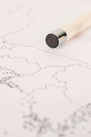 Voting and Election concept, voting paper in the ballot box 060