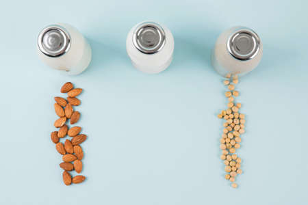 Delicious and healthy breakfast concept - cereal, Porridge and Energy bar 138の写真素材