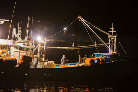 fishing village landscape. fresh fish market at the port in Korea 103の写真素材