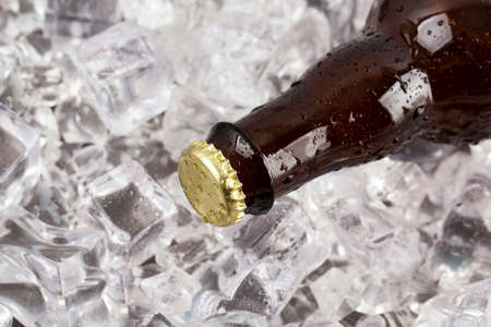 Close up of different glasses and bottles. drinking culture concept photo 022の写真素材