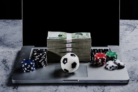 Cyber protection and security concept. Internet hacked computer server, database, network storage, firewall, social network account. 148の写真素材