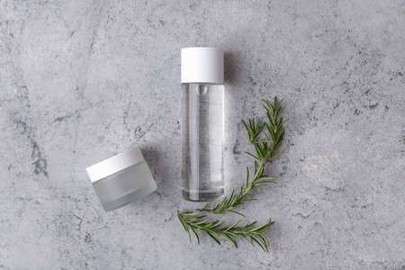 Herbal cosmetic concept, inner or skin beauty careの写真素材