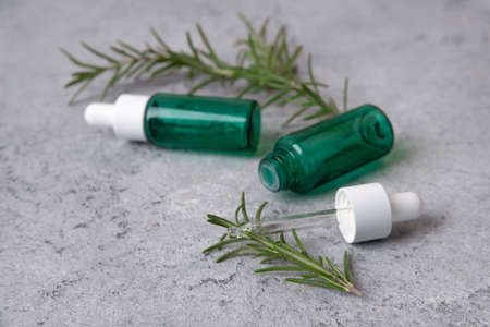 Herbal cosmetic concept, inner or skin beauty careの写真素材