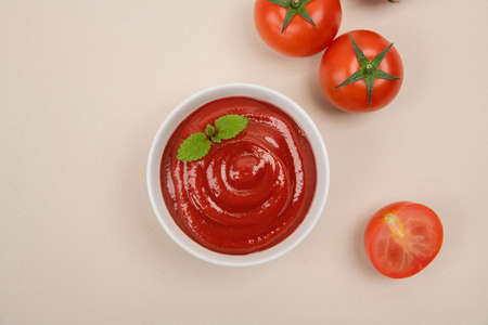 Different sauces collection. ketchup, mayonnaise, mustard with food 100