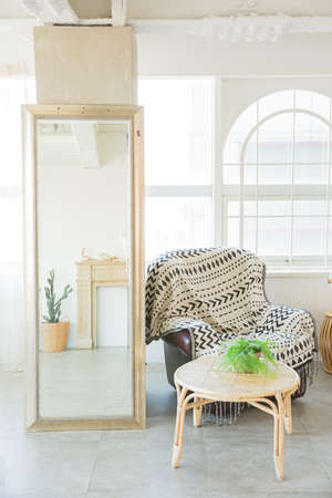 Modern interior concept of living room, room, various interior decorations 005の写真素材