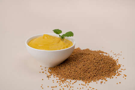 Different sauces collection. ketchup, mayonnaise, mustard with food 003の写真素材