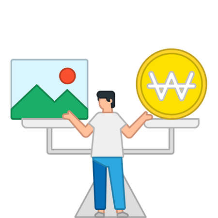 businessman teamwork concept flat design illustration 005のイラスト素材