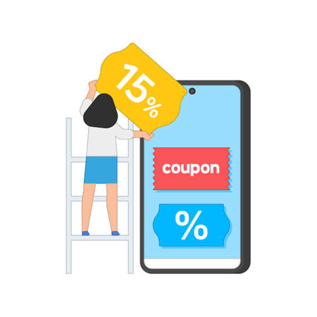 Daily life and work concept flat design illustration 005