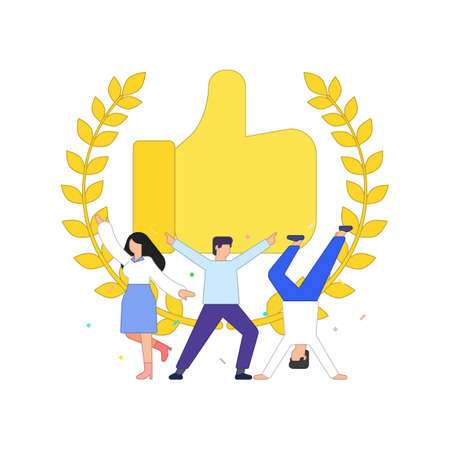 Daily life and work concept flat design illustration 023のイラスト素材