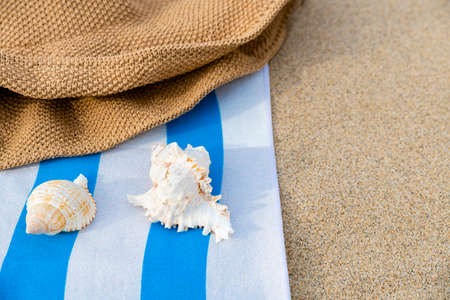 Summer holiday concept, Summer beach accessories 011の写真素材
