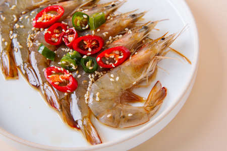Delicious Korean food, a collection of various Korean dishes 001の写真素材